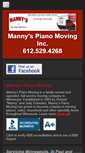 Mobile Screenshot of mannyspianomovinginc.com